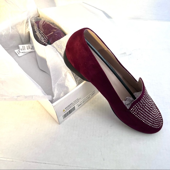 Angel Steps Wide Width Slip-On Embellished Loafers - Picture 2 of 6